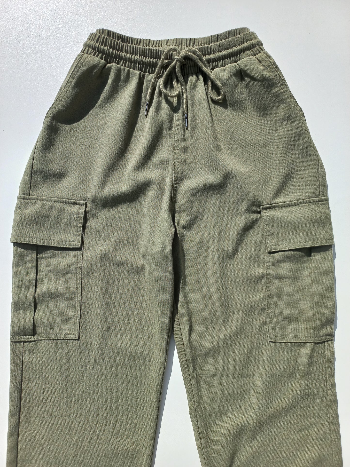 Linen Cargo Pants