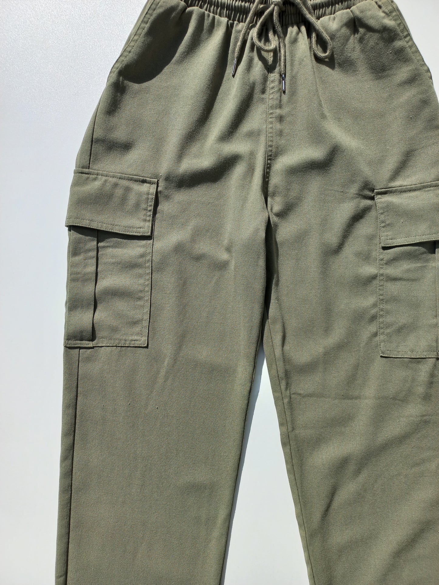 Linen Cargo Pants