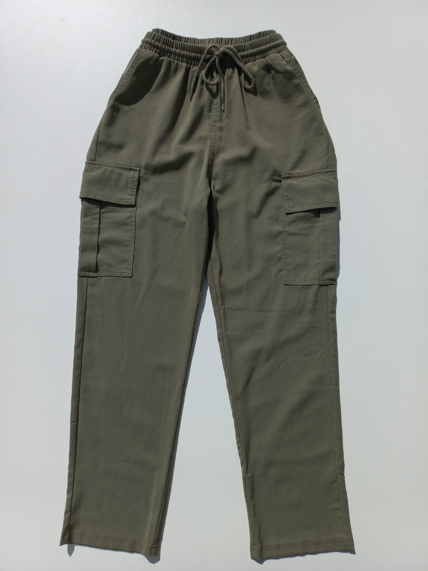 Linen Cargo Pants