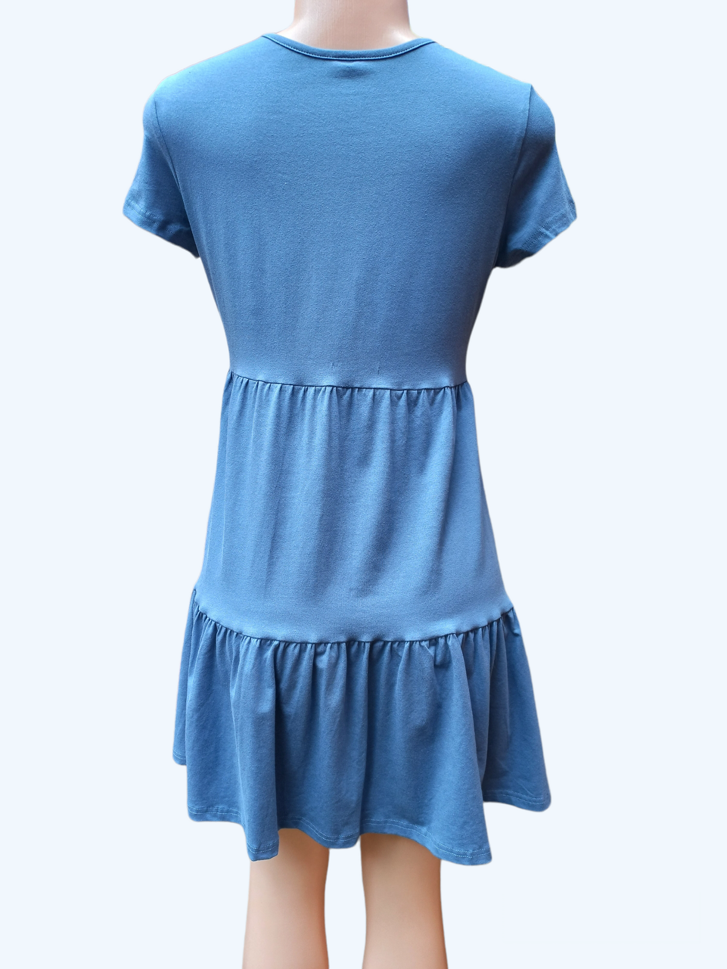 Short Sleeve Babydoll Dress