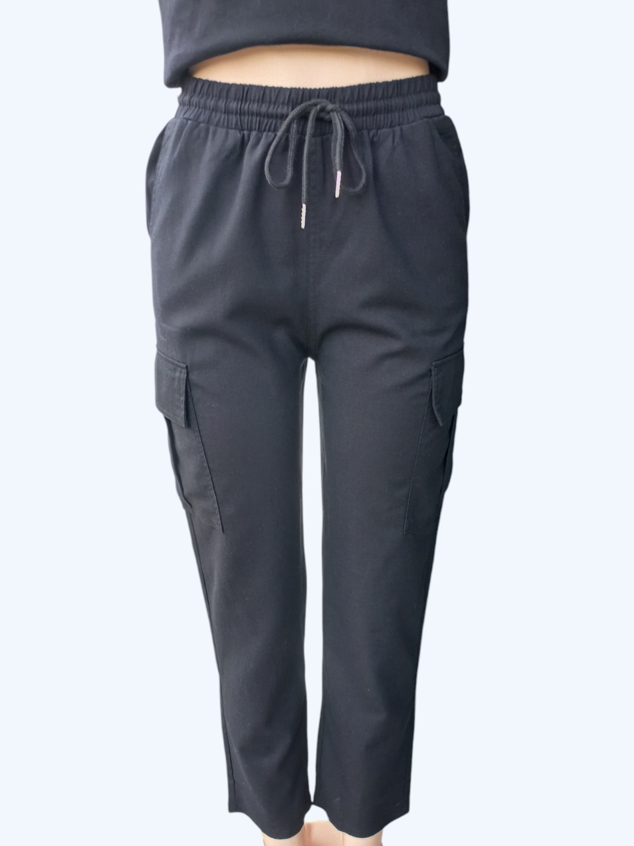 Linen Cargo Pants