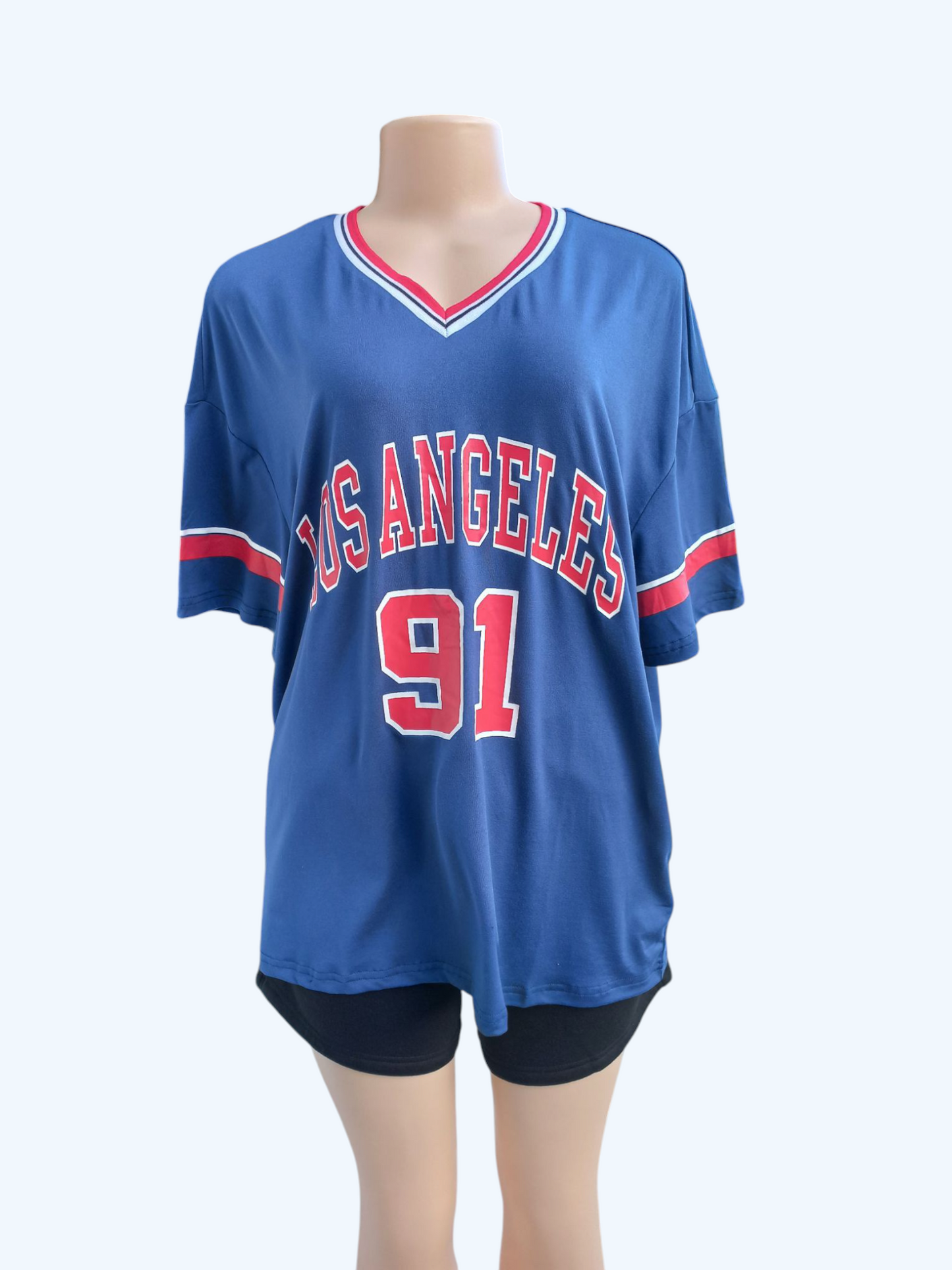 Oversized Sporty Graphic Tee