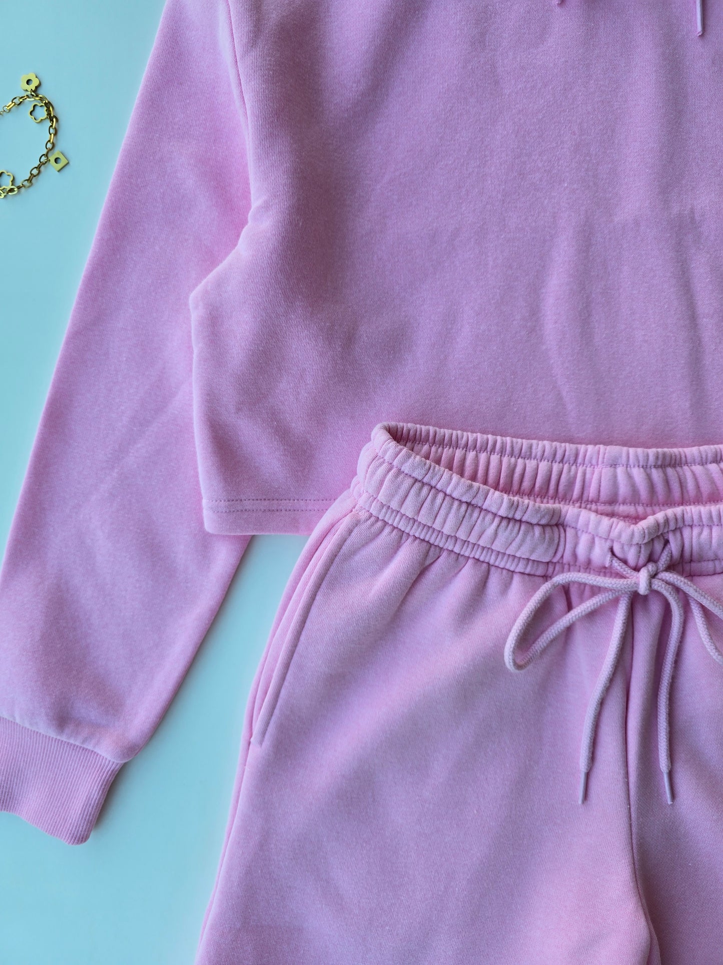 Cropped Hoodie & Shorts