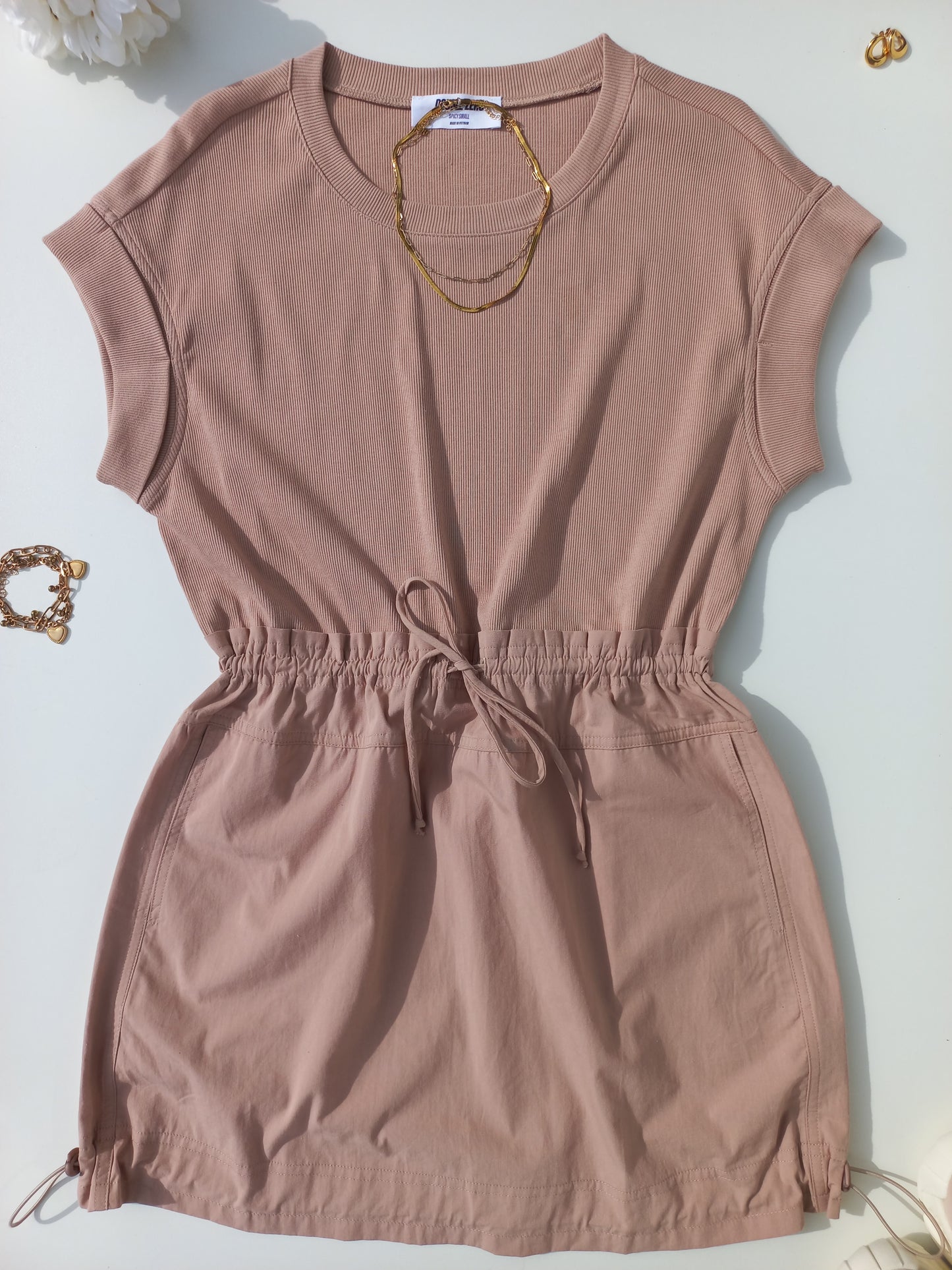 Cinch Waist Dress