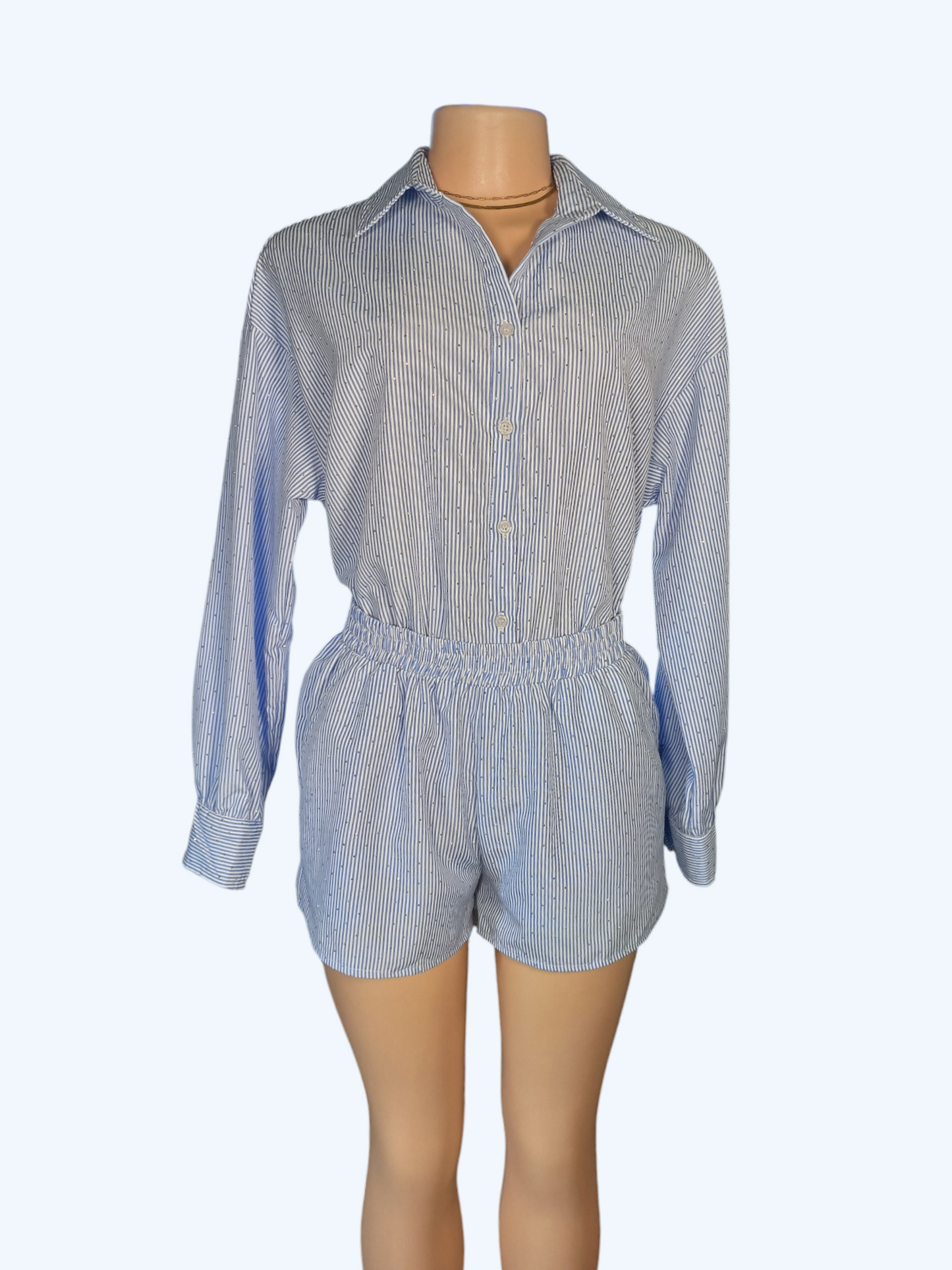 Diamond Shirt & Shorts Set
