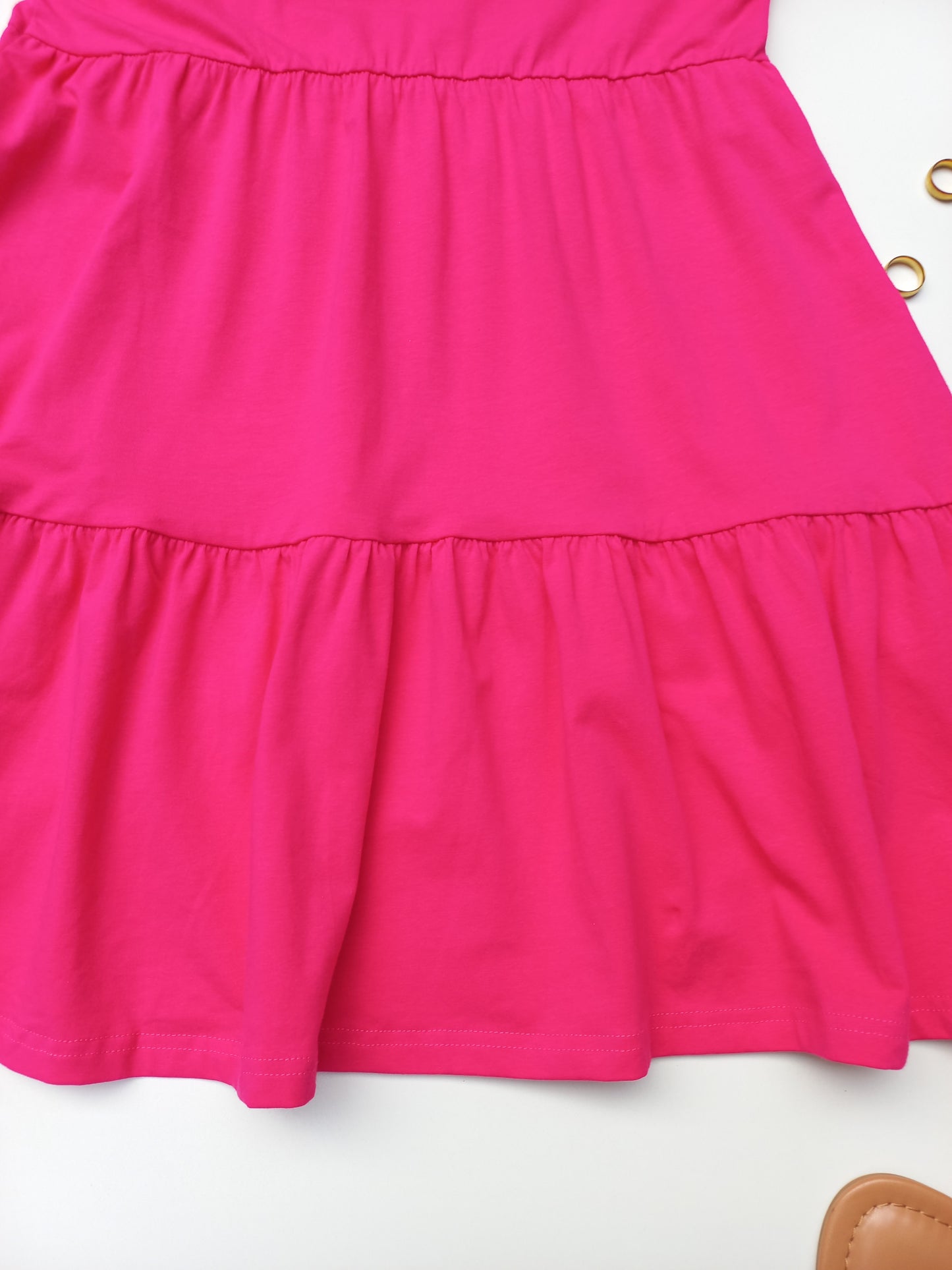 Short Sleeve Babydoll Dress