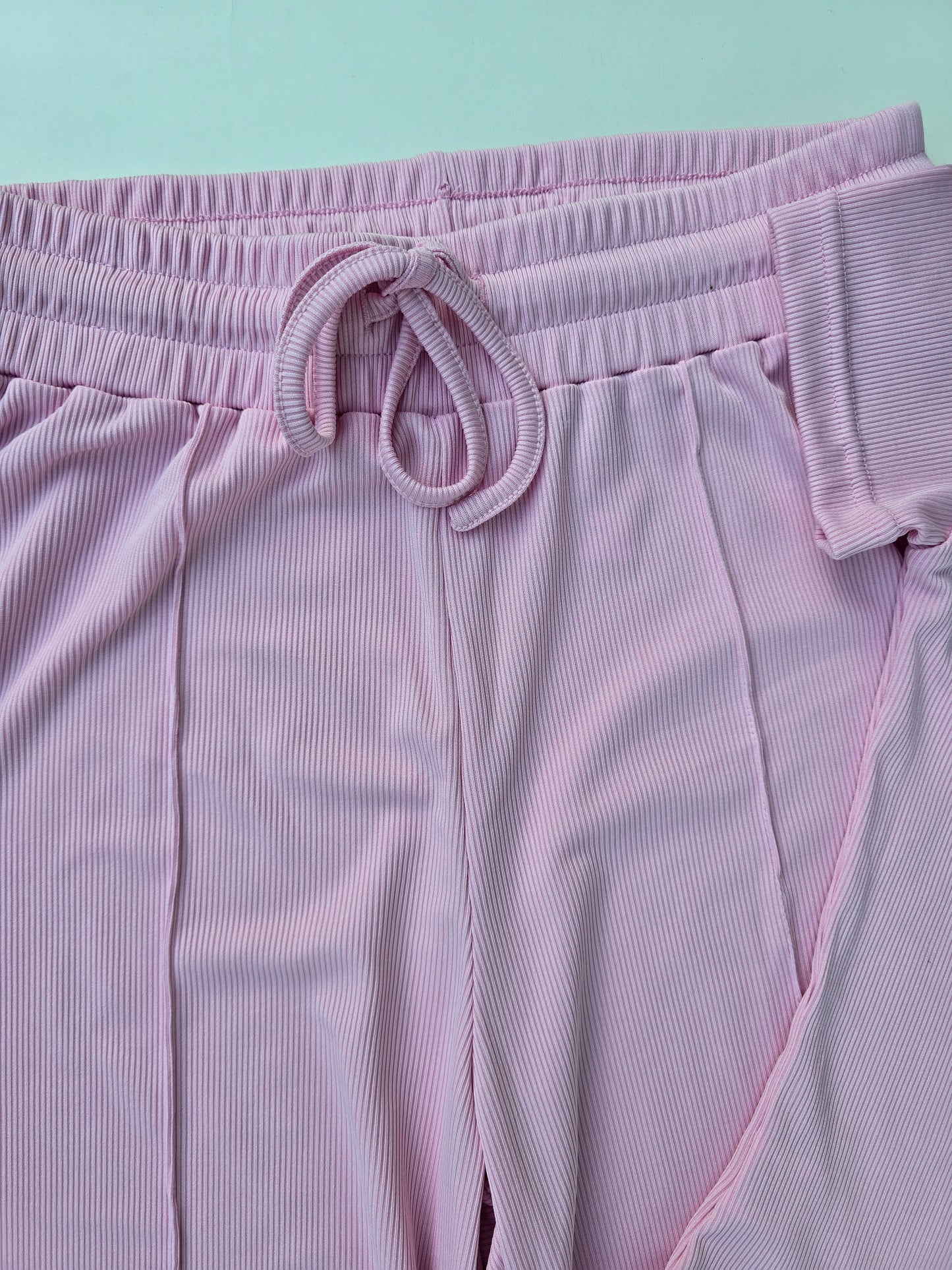 Ribbed Bodysuit & Pants Set