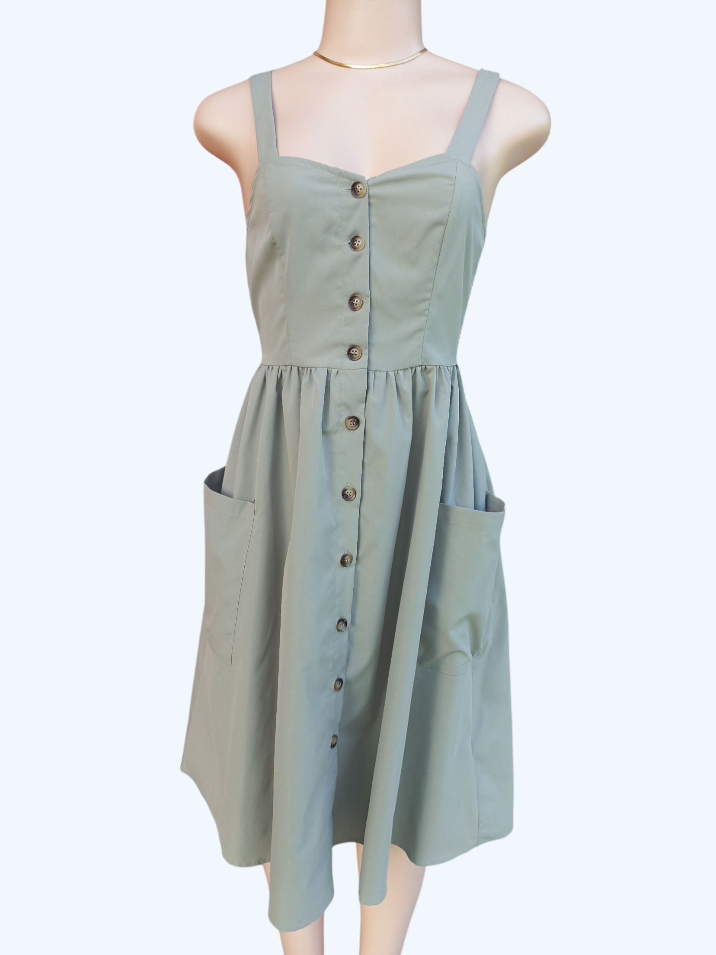 Demure Pocket Dress