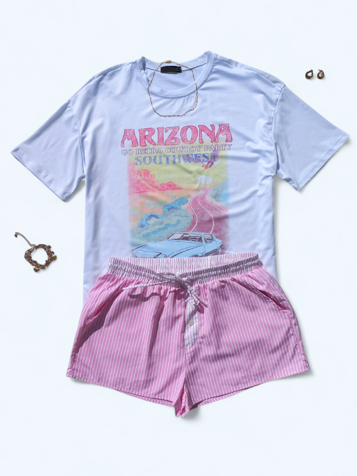 Oversized Arizona Graphic Tee