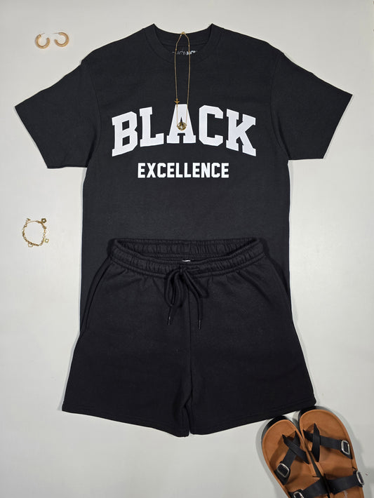 Oversized Black Excellence T-Shirt