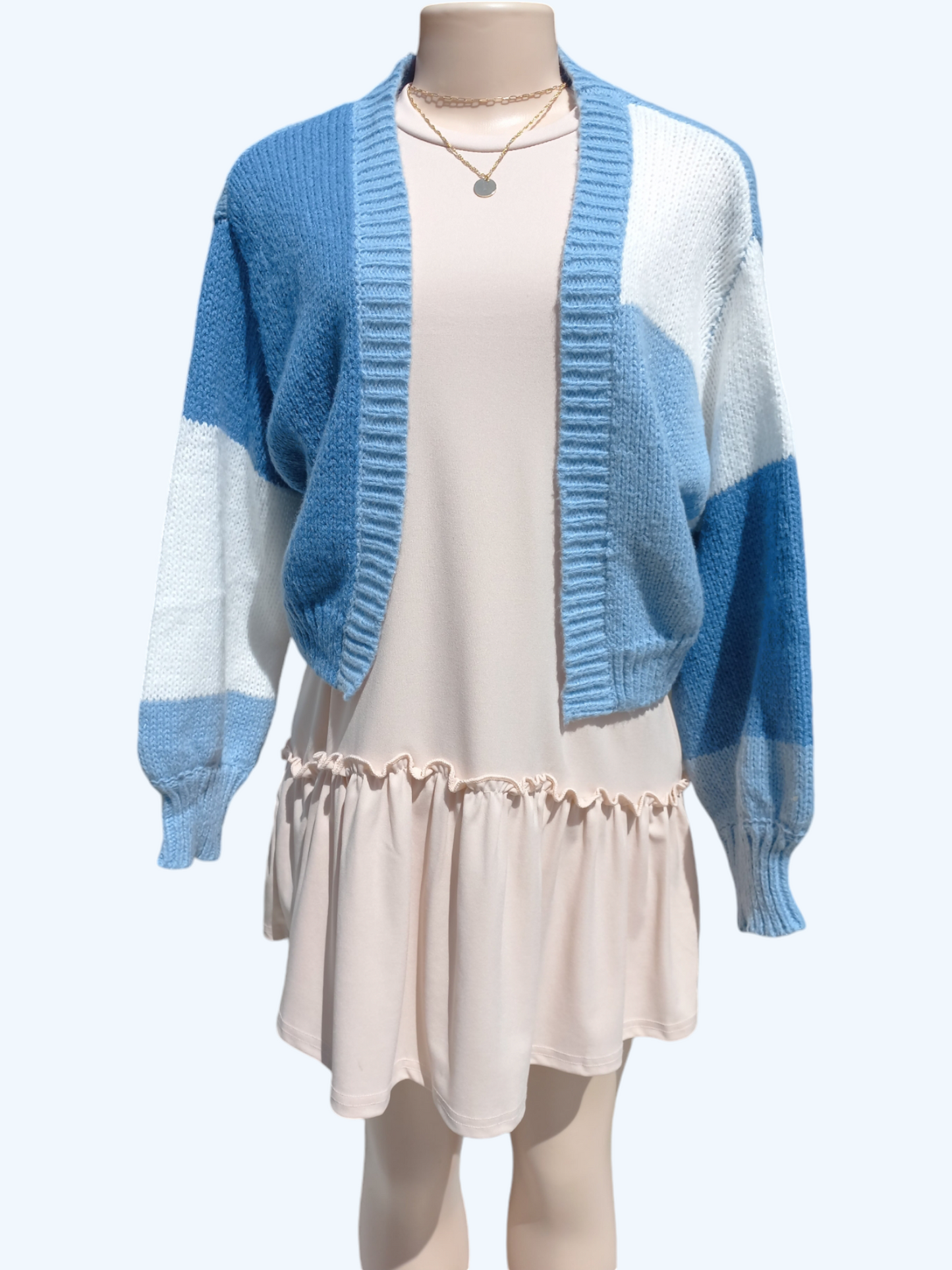 Colourblock Cardigan