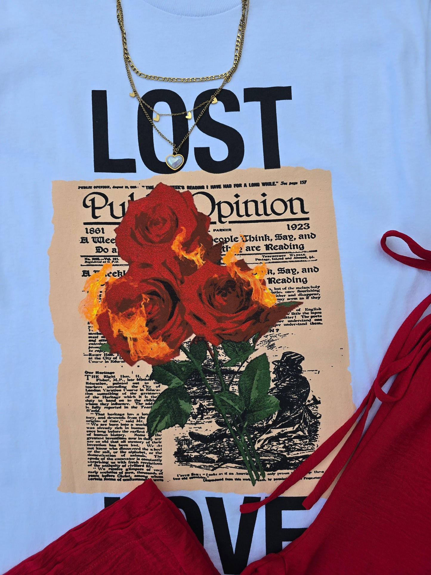 Oversized Lost In Love T-Shirt