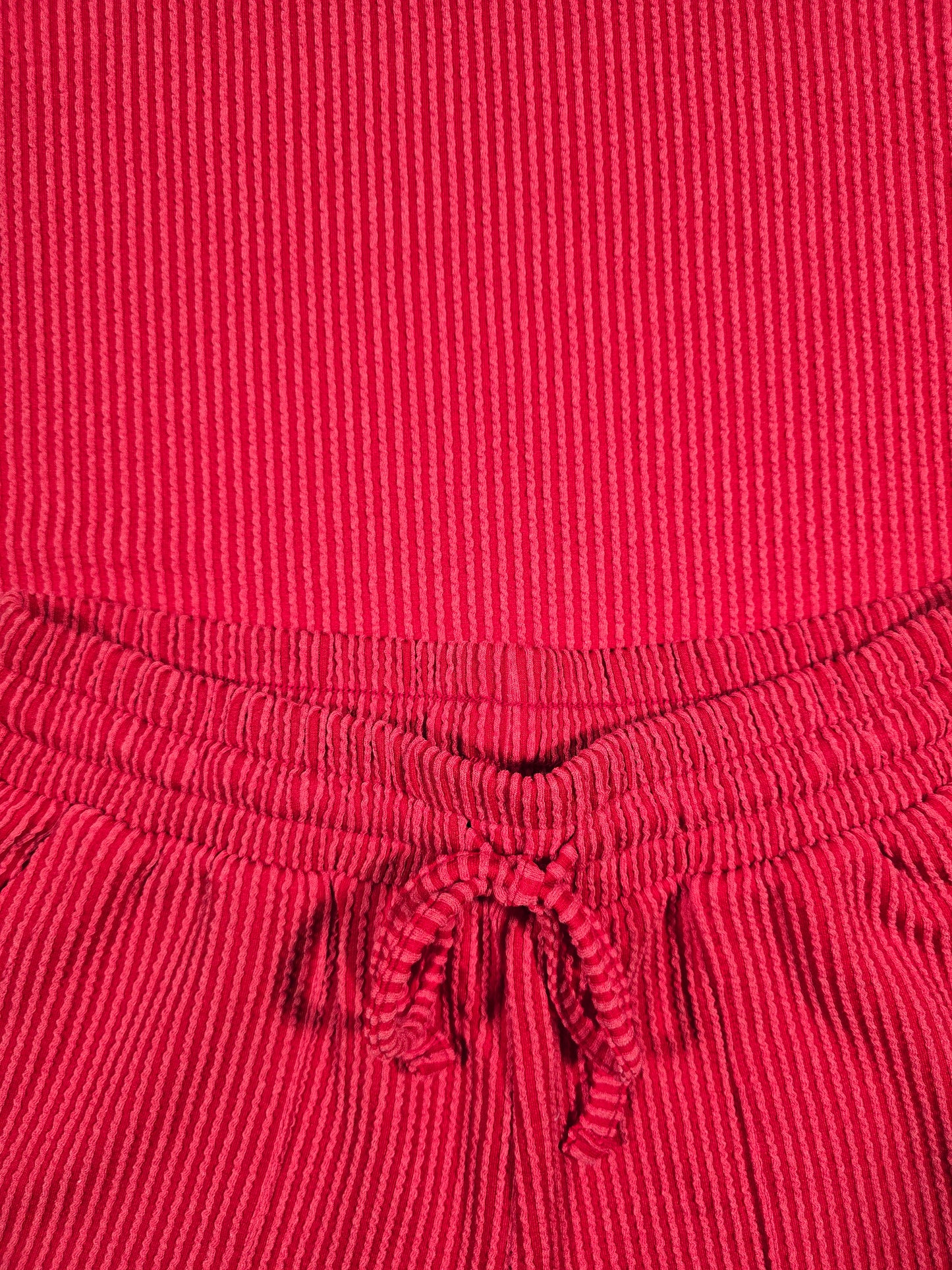 Rib Tee & Shorts Set