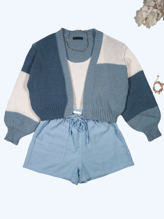 Colourblock Cardigan